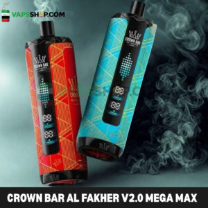 Crown Bar Al Fakher v2.0 Mega Max 40000 puffs Disposable vape in Dubai