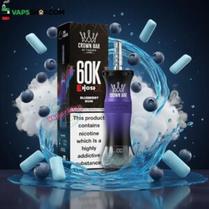 Crown Bar Al Fakher E Hose X 60000 Puffs Disposable Vape in Dubai