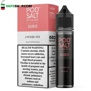 Pod Salt Subo 3MG 50ML E-Juice