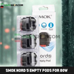 SMOK Nord 5 Empty Pods for 80W in Dubai, UAE – 3PCS Per Pack