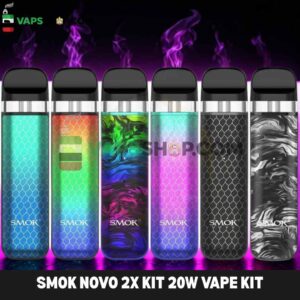 SMOK Novo 2X Kit 20W Vape Kit 800mAh Pod System 2ml Starter Kit in Dubai, UAE