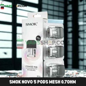 SMOK Novo 5 Pods Mesh 0.7ohm MTL Replacement Pod Cartridge in Dubai, UAE