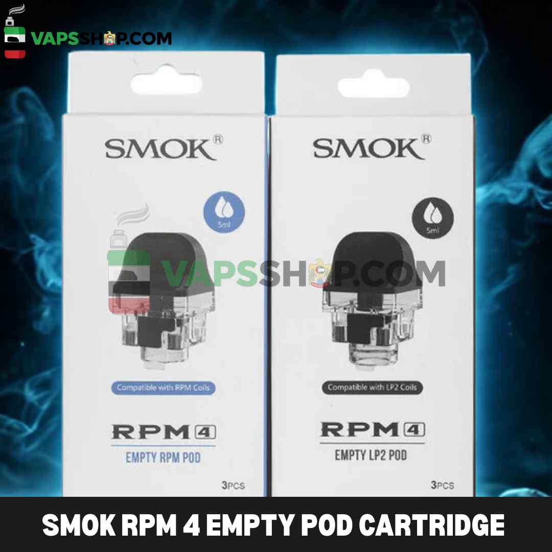 Smok Rpm 4 Empty Rpm SMOK RPM 4 Empty Pod Cartridges in Dubai - Buy Now