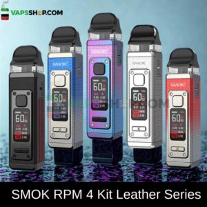 SMOK RPM 4 Kit Leather Series 60W Pod System 1650mAh Vape Kit Pod Kit Starter Kit in Dubai, UAE