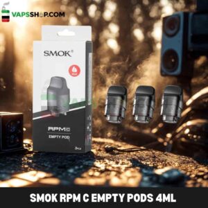 SMOK RPM C Empty Pods 4ml Replacement Pod Cartridge in Dubai, UAE