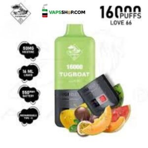 Tugboat Super 16000 puffs