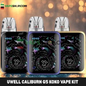 Uwell Caliburn G5 Koko Vape Kit 1600mAh 3ml (Max 35W) in the UAE