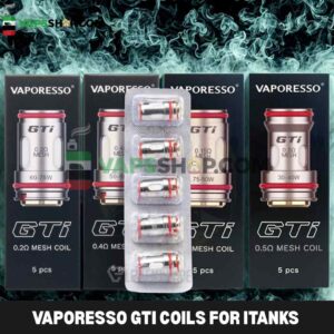 VAPORESSO GTi Coils for iTanks in Dubai, UAE