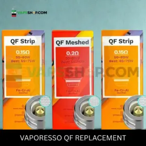 VAPORESSO QF REPLACEMENT COILS-3PCPAC SKRR