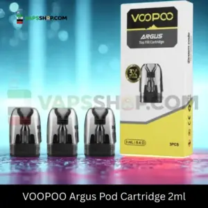 VOOPOO Argus Pod Cartridge 2ml and 3ml – 3 Pack in Dubai, UAE