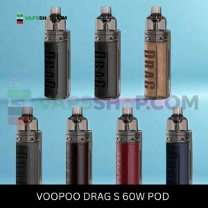 VOOPOO DRAG S 60W POD MOD STARTER KIT • 2500 MAH 4.5ML