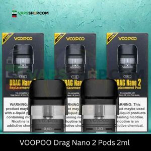 VOOPOO Drag Nano 2 Pods 2ml Replacement Pod Cartridge in Dubai, UAE