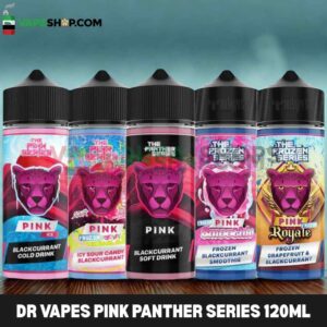 Dr Vapes Pink Panther Series 120ml 3mg E-liquid in Dubai, UAE