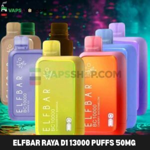 ELFBAR Raya D1 13000 Puffs 50mg Nicotine