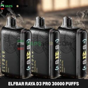 Elfbar Raya d3 pro 30000 puffs 50mg nicotine triple mode disposable