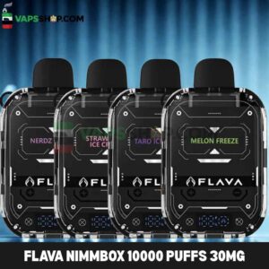 Flava Nimmbox 10000 Puffs 30mg Disposable Vape in Dubai