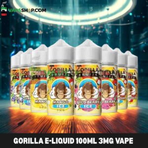 GORILLA E-Liquid 100ml 3mg Vape Juice in Dubai, UAE