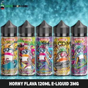 HORNY FLAVA 120ml E-Liquid 3mg Vape Juice in Dubai, UAE