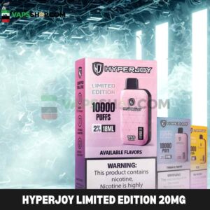 HYPERJOY Limited Edition 20MG 10000 Puffs Disposable Vape