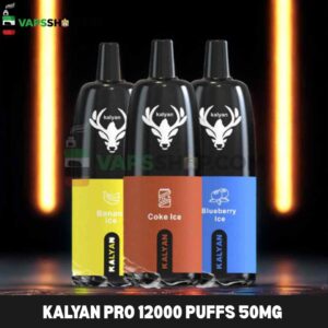 KALYAN Pro 12000 Puffs 50MG Disposable Vape in Dubai, UAE