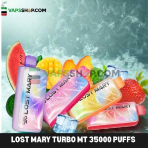 Lost Mary turbo MT 35000 Puffs 20MG nicotine Disposable Vape in UAE