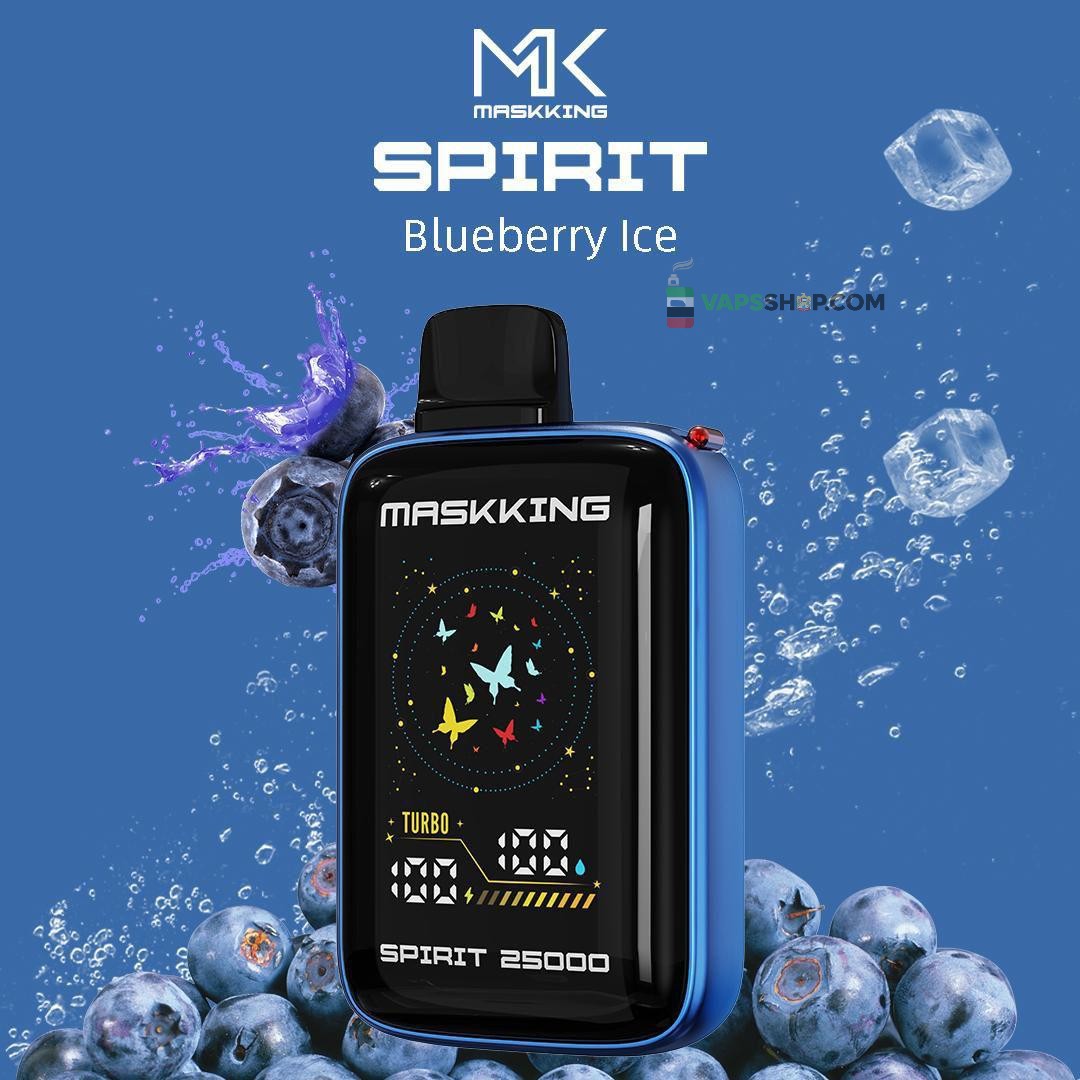 MASKKING Spirit 25000 Puffs Price in Dubai BLUEBERRY ICE