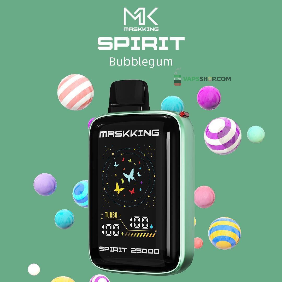 MASKKING Spirit 25000 Puffs Price in Dubai BUBBLEGUM