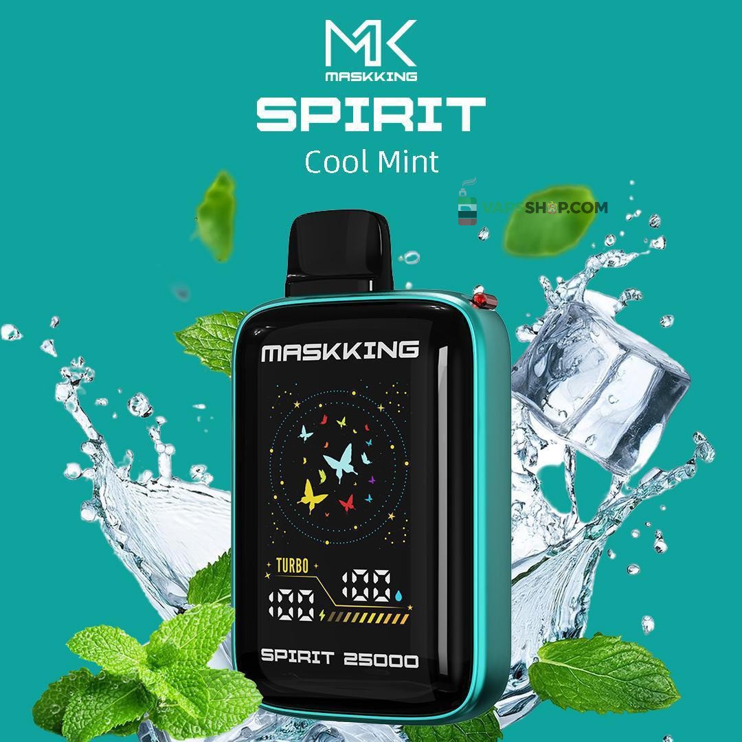 MASKKING Spirit 25000 Puffs Price in Dubai COOL MINT