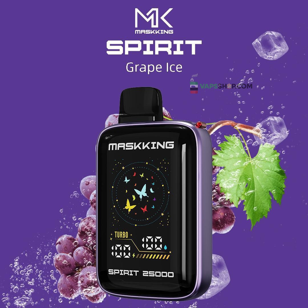 MASKKING Spirit 25000 Puffs Price in Dubai GRAPE ICE