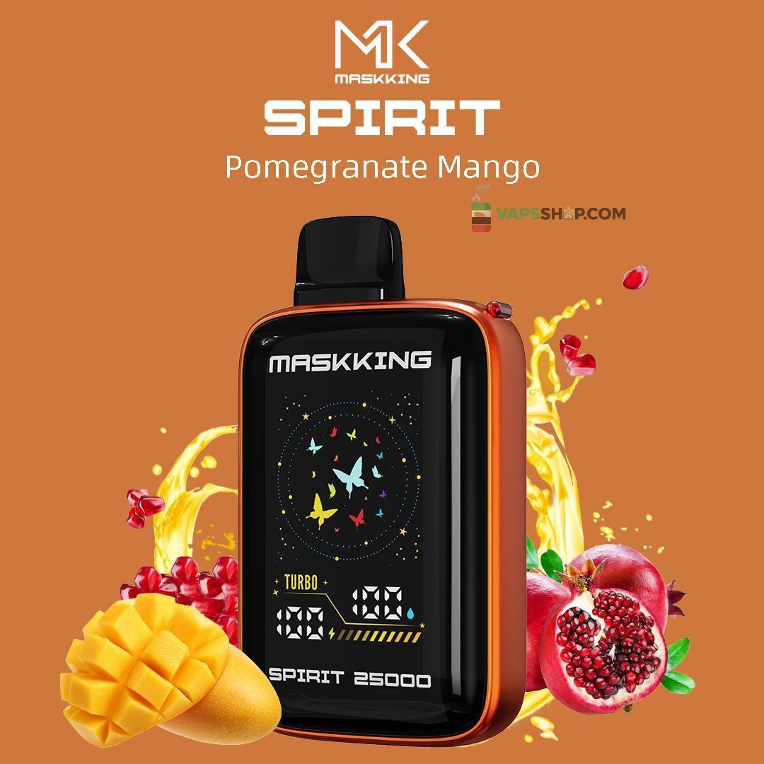 MASKKING Spirit 25000 Puffs Price in Dubai POMEGRANATE MANGO