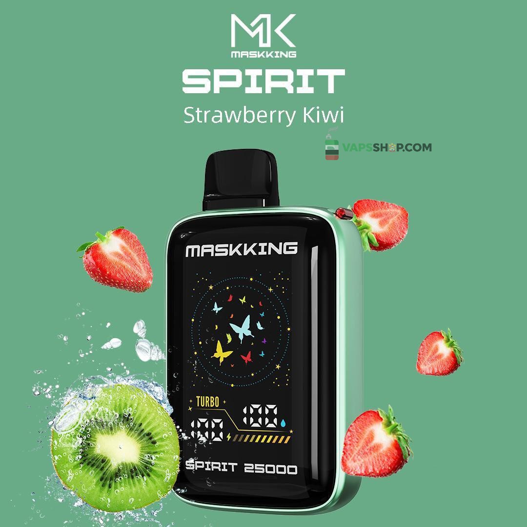MASKKING Spirit 25000 Puffs Price in Dubai STRAWBERRY KIWI