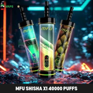 MFU SHISHA X2 Hookah 60000 Puff Disposable Vape In DUBAI