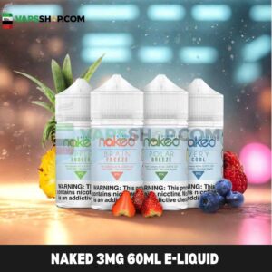 NAKED 3MG 60ML E-LIQUID IN DUBAI BEST ONLINE VAPE SHOP