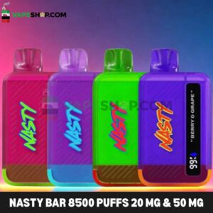 NASTY Bar 8500 Puffs 20 Mg & 50 Mg Disposable Vape