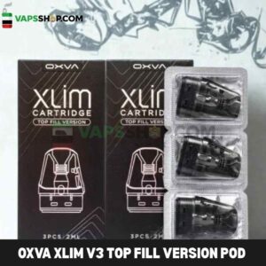 OXVA Xlim V3 Top Fill Version Pod Cartridge Replacement Pod in Dubai