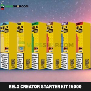 Relx Creator Starter Kit 15000 Puffs Disposable Vape in UAE