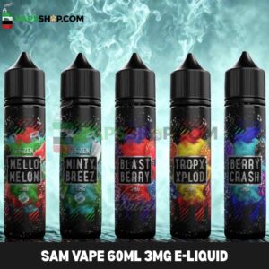 SAM VAPE 60ml 3mg E-liquid in Dubai, UAE