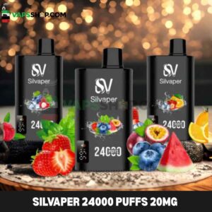 SILVAPER 24000 Puffs 20MG Nicotine Disposable Vape