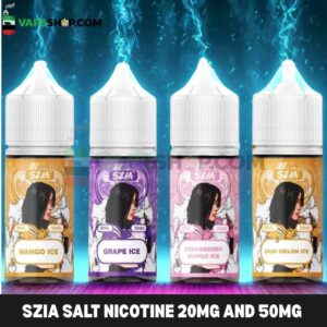 SZIA Salt Nicotine 20MG and 50MG E-liquid