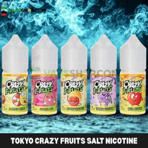 TOKYO Crazy Fruits Salt Nicotine 30ML Vape Juice 35MG & 50MG E-Liquid in Dubai, UAE