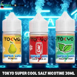TOKYO Super Cool Salt Nicotine 30ml Vape Juice 35mg and 50mg E-Liquid in Dubai, UAE