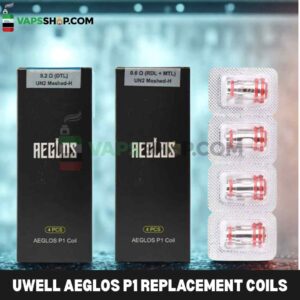 UWELL Aeglos P1 Replacement Coils (4 PCS) in Dubai, UAE