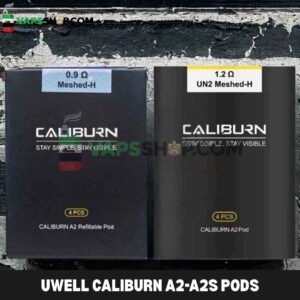 UWELL Caliburn A2-A2S Pods 0.9ohm & 1.2ohm Replacement Pods in Dubai, UAE