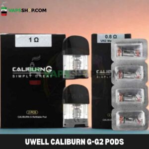 UWELL Caliburn G-G2 Pods 2ml Replacement Pods with Caliburn G-G2 Coils in Dubai, UAE