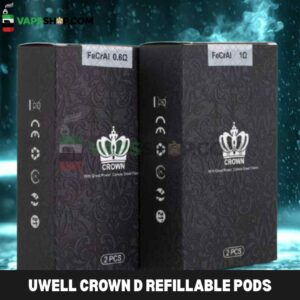 UWELL Crown D Refillable Pods 2ML Replacement Pod Cartridge in Dubai, UAE