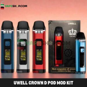 Uwell Crown D Pod Mod Kit System 1100mah 3ml In UAE Dubai