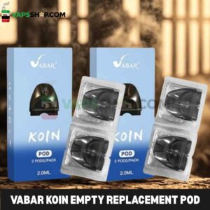 VABAR Koin Empty Replacement Pod Cartridge 2ml (2 PCS) in Dubai, UAE (1)