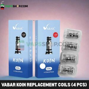 VABAR Koin Replacement Coils (4 PCS) in Dubai, UAE