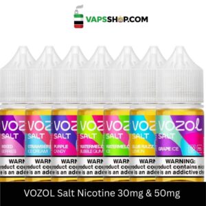 VOZOL Salt Nicotine 30mg & 50mg