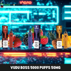 VUDU Boss 5000 Puffs 50Mg Disposable Vape In Dubai